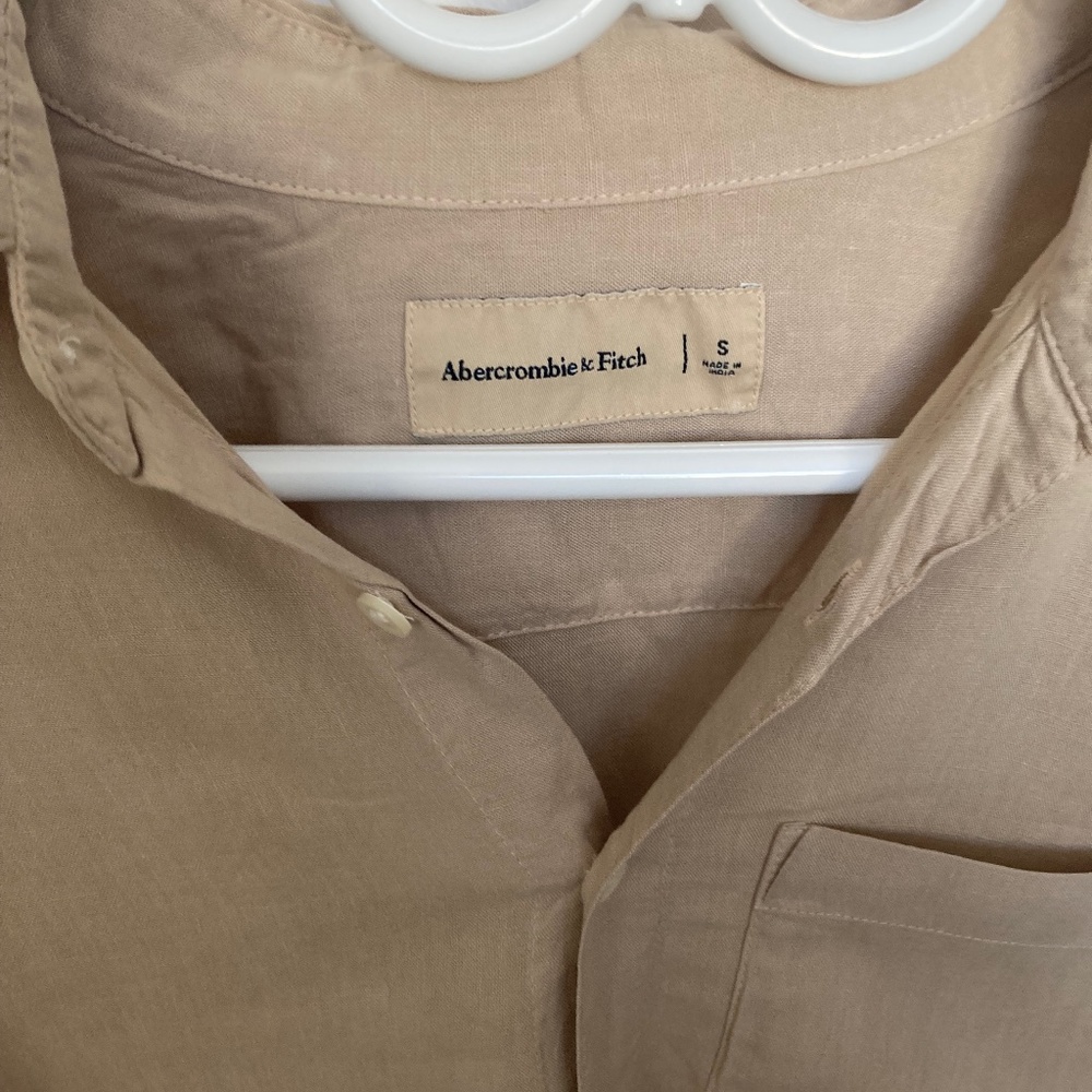 Abercrombie and fitch linen shirt men’s